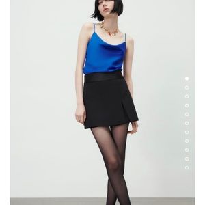 Satin effect bodysuit